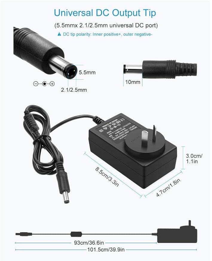 24V DC 2A Power Supply Adaptor – AU Plug